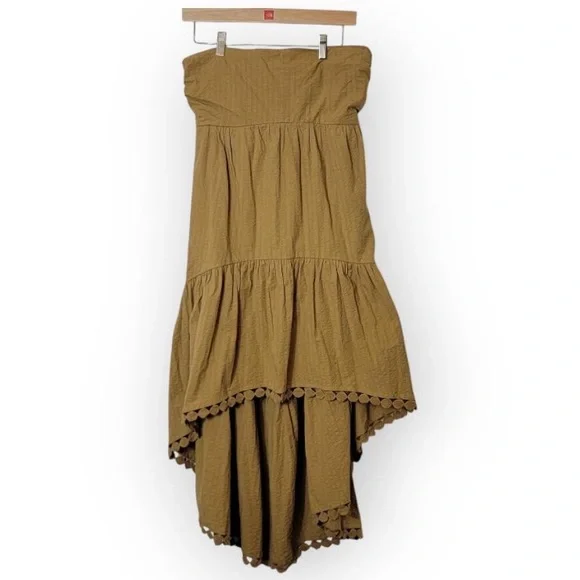 Maeve Anthropologie Dress Straplesss - Picture 2 of 3